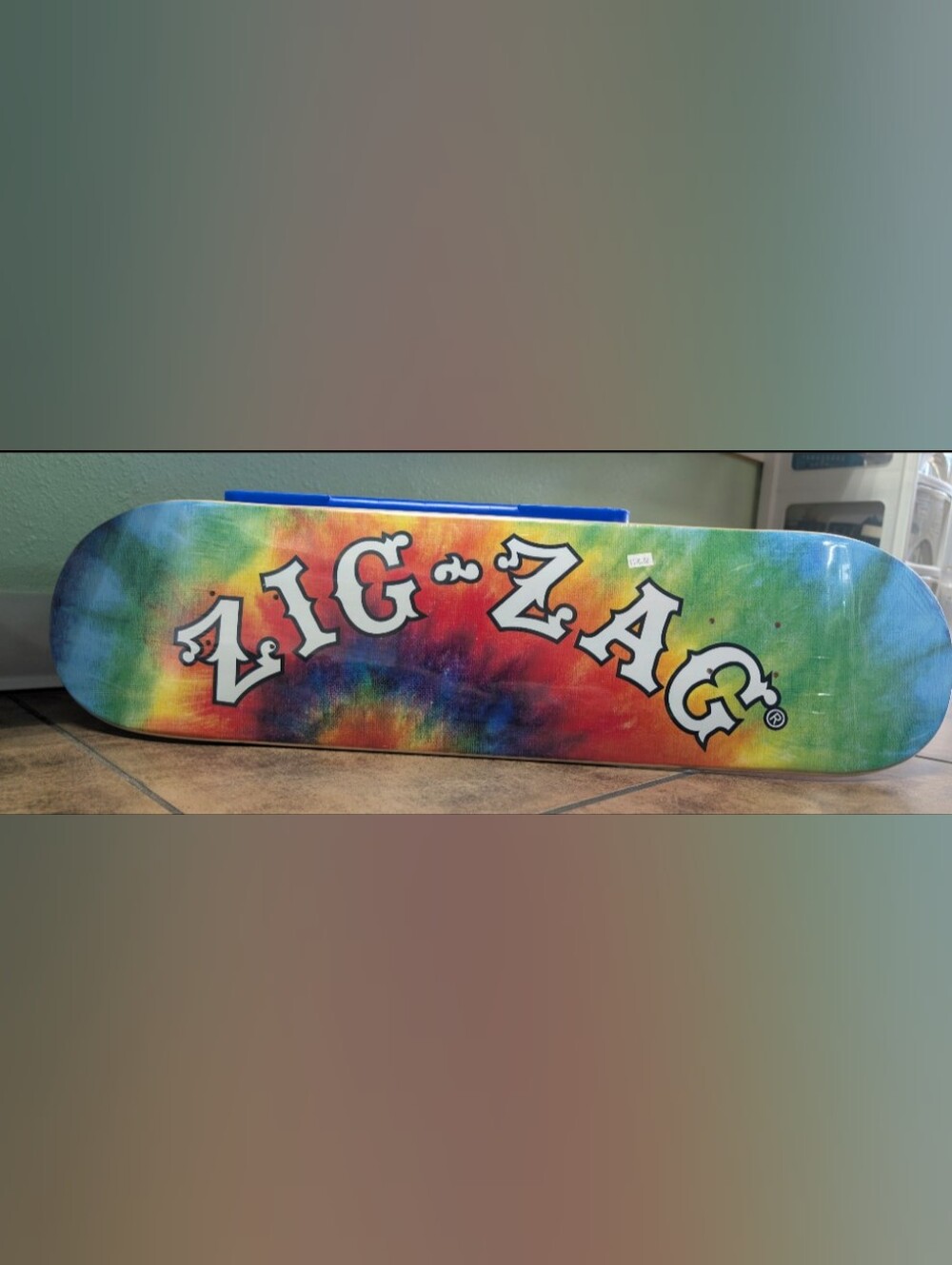 Brand New Zig-Zag Tie-Dye Skateboard Deck